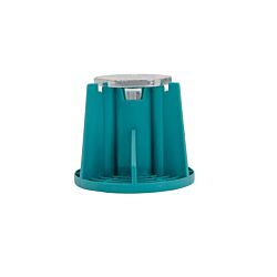PFM253143812NN 1/4-3/8-1/2" Pan-Knocker II+ Multi Concrete Insert Aqua 100/Box