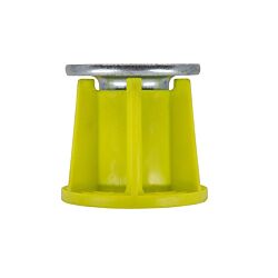 PFM2610012NN 1/2" Pan-Knocker II+ Push-In Thread Concrete Insert Yellow 1/Box