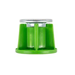 PFM2610038NN 3/8" Pan-Knocker II+ Push-In Thread Concrete Insert Green 1/Box