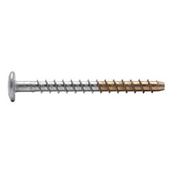 AF M6 x 85mm (1/4 x 3-3/8) Button Torx Hd Concrete Screw-Anchor 316 Stainless 100/Box - 600/Ctn