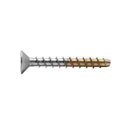 AF M6 x 60mm (1/4 x 2-1/4) Flat Torx Hd Concrete Screw-Anchor 316 Stainless 100/Box - 600/Ctn