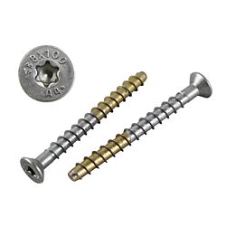 AF M8 x 100mm (5/16 x 4) Flat Torx Hd (T45) Concrete Screw-Anchor 316 Stainless 50/Box - 300/Ctn