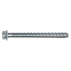 5/8 x 5 Hex Head Concrete Screw-Anchor Mechanically Galvanized 10/Box - 40/Ctn