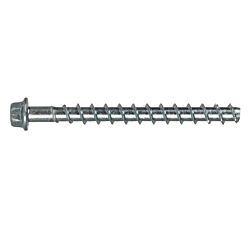 1/2 x 5 Hex Head Concrete Screw-Anchor Mechanically Galvanized 20/Box - 80/Ctn