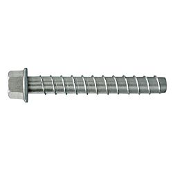 3/8 x 3 Hex Head Concrete Screw-Anchor Mechanically Galvanized 50/Box - 200/Ctn
