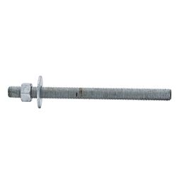 3/4-10 x 10" Anchor Rod Assembly with Nut & Washer HDG 5/Box