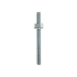3/8-16 x 5-1/8" Anchor Rod Assembly with Nut & Washer F1554-36 Zinc 25/Box