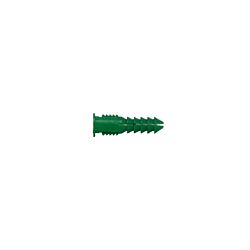 12-14-16 x 1-1/2 Super Plastic Anchor Green 100/Box