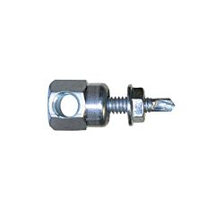8056957 5/16-18 x 1-1/4 Sidewinder Sammy Screw - Steel with Retain Nut for 3/8 Rod 25/Box - 125/Case