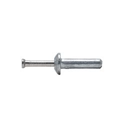 1/4 x 1 Zamac Hammer Drive Anchor With Gr 304 Stainless Steel Nail 100/Box - 1000/Ctn