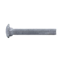 1/2-13 x 3 Carriage Bolt A307 Galvanized 50/Box