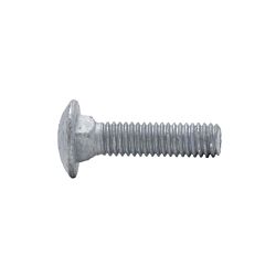 3/8-16 x 1 Carriage Bolt A307 Galvanized 125/Box