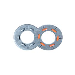 3/4 DTI Squirter Washer A490 Zinc/Aluminum 1000/Keg
