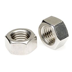 3/8-16 Finish Hex Nut Gr 18.8 Stainless Steel F594C 100/Box - 2200/Ctn