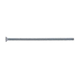 6-32 x 3-1/2 Flat Phillips Head Machine Screw Zinc 100/Box
