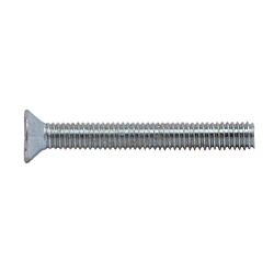 10-32 x 1-1/2 Flat Phillips Head Machine Screw Fine Thread Zinc 100/Box