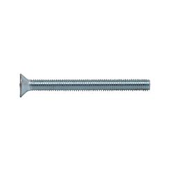 10-32 x 2 Flat Phillips Head Machine Screw Fine Thread Zinc 100/Box