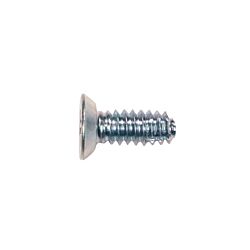 10-24 x 1/2 Flat Phillips Head Undercut Machine Screw Zinc 1000/Box