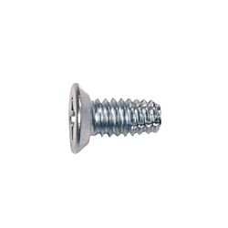 10-24 x 1/2 Flat Phillips Head Undercut Type F Thread Cutter Screw Zinc 100/Box