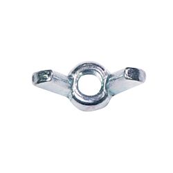 1/4-20 Forged Wing Nut Zinc 100/Box