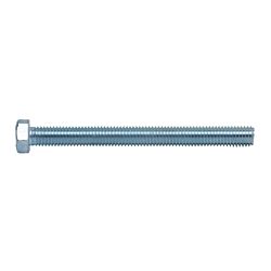 1/2-13 x 5-1/2 Hex Tap Bolt, Full Thread, A307 Grade A Zinc