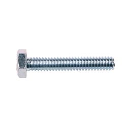 1/4-20 x 1-1/2 Hex Tap Bolt, Full Thread, A307 Grade A Zinc 100/Box - 1500/Ctn