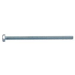 1/4-20 x 4-1/2 Hex Tap Bolt, Full Thread, A307 Grade A Zinc 100/Box