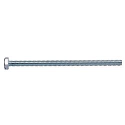1/4-20 x 6 Hex Tap Bolt, Full Thread, A307 Grade A Zinc 100/Box