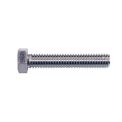 3/8-16 x 2-1/2 Hex Tap Bolt, Full Thread, Gr 304 Stainless Steel F593C 50/Box