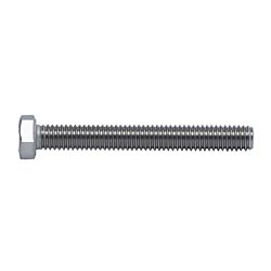 1/4-20 x 3 Hex Tap Bolt, Full Thread, Gr 304 Stainless Steel F593C 100/Box