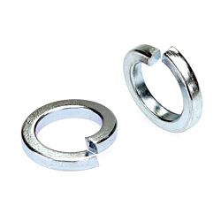 No 10 Medium Split Lock Washer Zinc