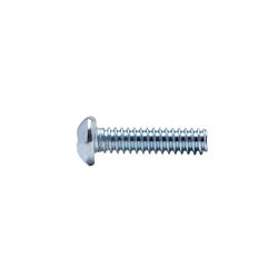 6-32 x 1 Round Combo Head Machine Screw Zinc 100/Box