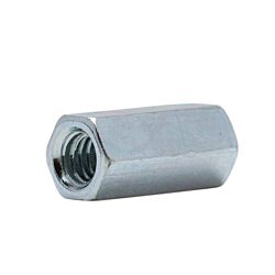 1/4-20 x 7/8 Rod Coupling Nut Grade 2 Zinc 100/Box - 1500/Ctn