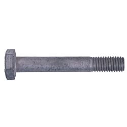 1/2-13 x 3 (1in Thread) Structural Hex Bolt A325 Galvanized