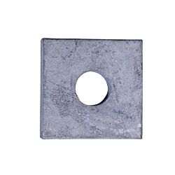 1/2 x 2 x 2 Square Washer Galvanized A36 w/ 11/16 Hole