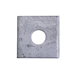 1/4 X 4 X 4 Square Washer Galvanized A36 w/ 1-1/4 hole