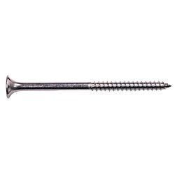 14-10 x 4 (100mm) Bugle Head Hex Drive Timber Screw Rib Hd Type 17 Gr 316 Stainless 500/Bx (5mm Driver 5HXI5M)