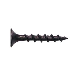 6 x 1 Drywall Screw Bugle Phillips Coarse Thread Black Oxide 1 Lb Box