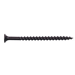 8 x 2-1/2 Drywall Screw Bugle Phillips Coarse Thread Black Phosphate 2500/Ctn
