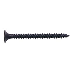 6 x 1 Drywall Screw Bugle Phillips Fine Thread Black Phosphate 10,000/Ctn
