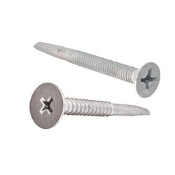 EDT720-I 12-24 x 1-3/4 Flat Phillips Self Drilling Screw #4 Pt with Wings Stalgard 2000/Ctn
