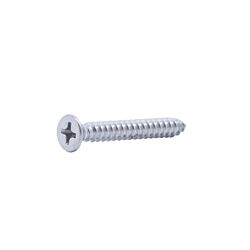 6-20 x 1 Flat Phillips Head Sheet Metal Screw Type AB Gr 18.8 Stainless Steel 1000/Box