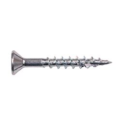 8 x 1-1/4 Flat Phillips Head Spur Screw Nibs Type 17 Zinc 8000/Ctn