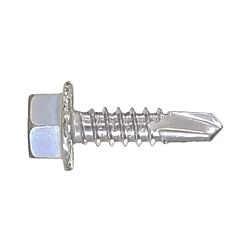 10 x 3/4 High Head Hex Washer Self Drilling Screw Gr 410 Stainless Steel 1000/Box - 6000/Ctn