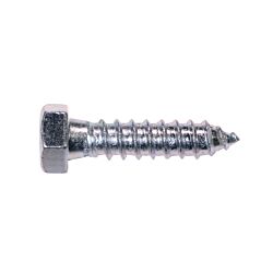 1/2 x 2 Hex Lag Screw Zinc 50/Box