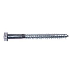 1/2 x 5-1/2 Hex Lag Screw Zinc 25/Box