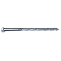 1/2 x 8 Hex Lag Screw Zinc 25/Box