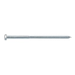 1/4 x 5-1/2 Hex Lag Screw Zinc 100/Box