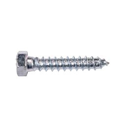 3/8 x 2 Hex Lag Screw Zinc 100/Box