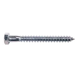 3/8 x 3-1/2 Hex Lag Screw Zinc 50/Box